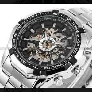 Automatic stainless steel watch